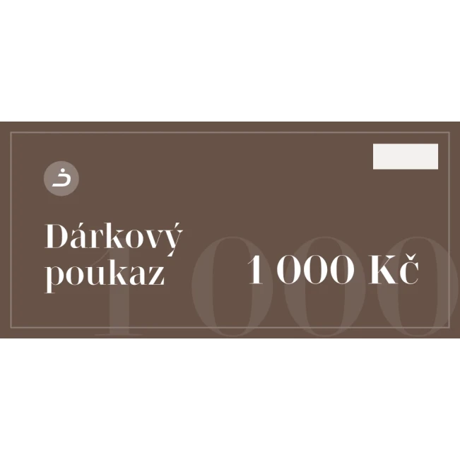 Geschenkgutschein 1000 Kč