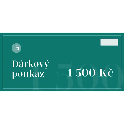 Geschenkgutschein 1500 Kč