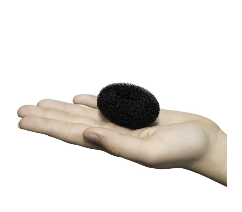 Dansez Vous Haardonut, Duttkissen Größe S – Schwarz Dansez Vous Haardonut, Duttkissen Größe S – Schwarz