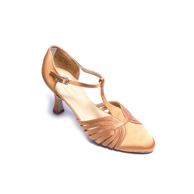 Sansha Luisa , Schuhe für Gesellschaftstanz Sansha Luisa, Gesellschaftstanzschuhe – Nude Tan Sansha