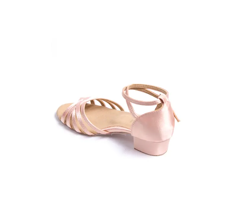 Sansha Marina, Kinder-Lateinschuhe – Hellbeige Sansha