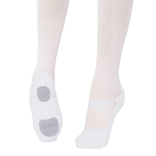 Capezio HANAMI, Kinder-Ballettschläppchen - Weiß