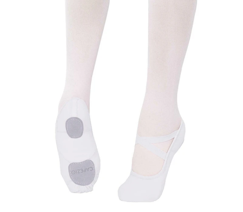 Capezio HANAMI, Kinder-Ballettschläppchen - Weiß