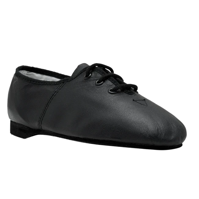 Bloch Esssential, Ledjazzschuhe für Damen mit durchgehender Sohle