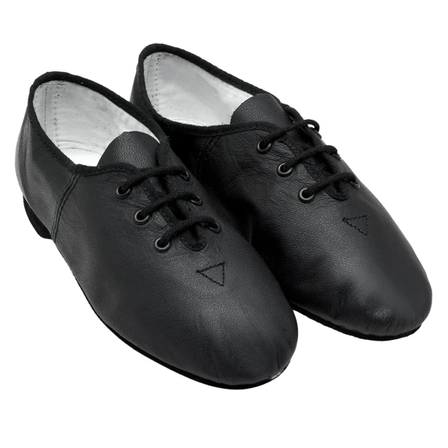 Bloch Esssential, Ledjazzschuhe für Damen mit durchgehender Sohle