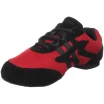 Sansha Salsette-1 V931M, Jazzschuhe - Schwarz/Rot Sansha