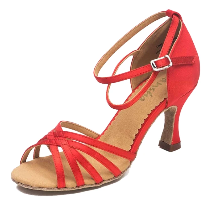 Alaia, Schuhe für Gesellschaftstanz - Rot red Sansha Alaia, Schuhe für Gesellschaftstanz - Rot red Sansha
