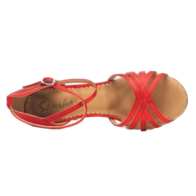 Alaia, Schuhe für Gesellschaftstanz Alaia, Schuhe für Gesellschaftstanz - Rot red Sansha