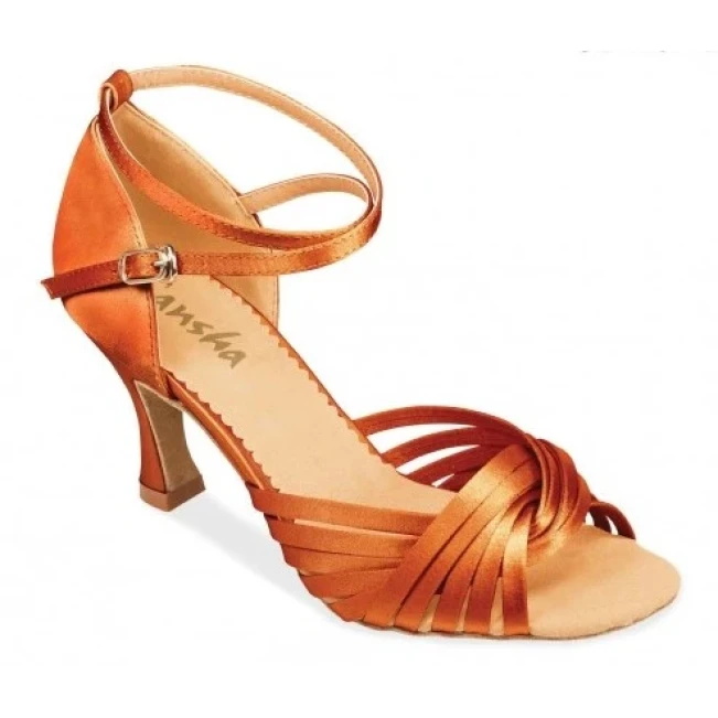 Sansha Ashley, Schuhe für Gesellschaftstanz - Dunkelbeige Sansha Sansha Ashley, Schuhe für Gesellschaftstanz - Dunkelbeige Sansha