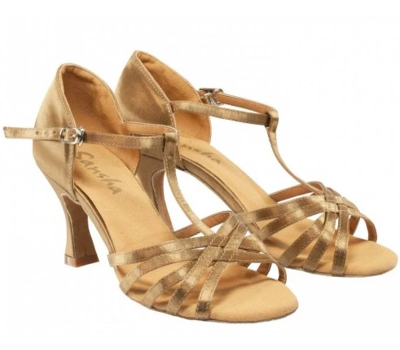Sansha Juanita, Schuhe für Gesellschaftstanz – Gold Sansha Sansha Juanita, Schuhe für Gesellschaftstanz – Gold Sansha