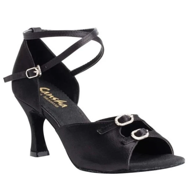 Sansha Milana, Schuhe für Gesellschaftstanz - Schwarz Sansha Milana, Schuhe für Gesellschaftstanz - Schwarz