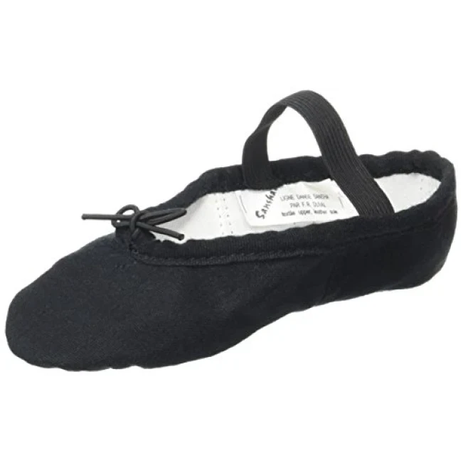 Sansha Tutu Split 5C, Ballettschläppchen für Jungen - Schwarz