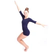Capezio Bootsausschnitt-Balletttrikot mit 3/4-Ärmeln Capezio Bootsausschnitt-Balletttrikot mit 3/4-Ärmeln