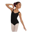 Capezio Wide Strap Leotard, Kindertrikot mit breiten Trägern - Schwarz