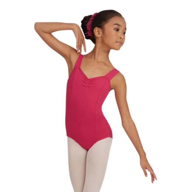 Capezio Wide Strap Leotard, Kindertrikot mit breiten Trägern Capezio Wide Strap Leotard, Kindertrikot mit breiten Trägern – Navyblau Capezio