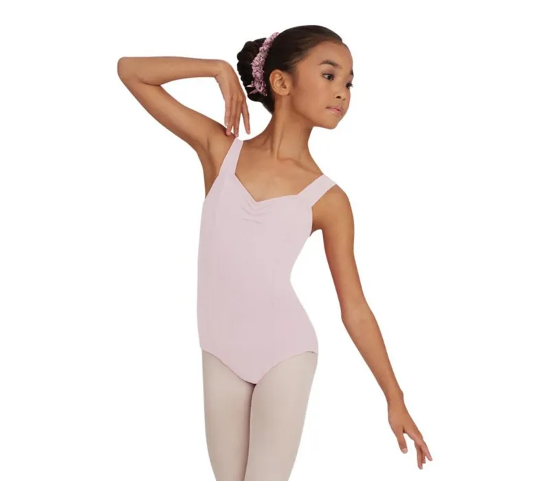 Capezio Wide Strap Leotard, Kindertrikot mit breiten Trägern Capezio Wide Strap Leotard, Kindertrikot mit breiten Trägern - Rosa Capezio