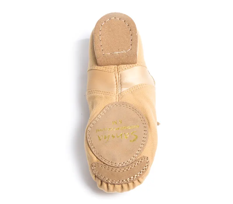 Sansha Tivoli JS3C, Canvas-Jazzschuhe – Hautton Tan Sansha