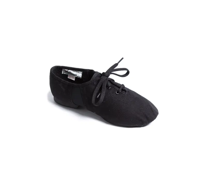 Sansha Tivoli JS3C, Jazzschuhe aus Canvas – Schwarz