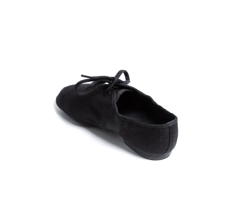 Sansha Tivoli JS3C, Jazzschuhe aus Canvas – Schwarz