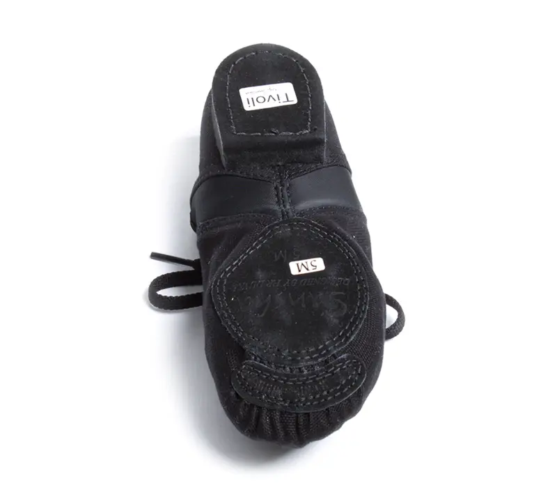 Sansha Tivoli JS3C, Jazzschuhe aus Canvas – Schwarz