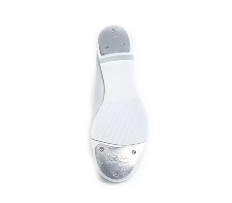 Capezio PU JR. Tyette Steppschuhe, Kinderschuhe zum Stepptanz - Weiß