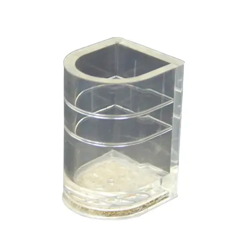 Ultra Slim Leather, Absatzschutz, Leder